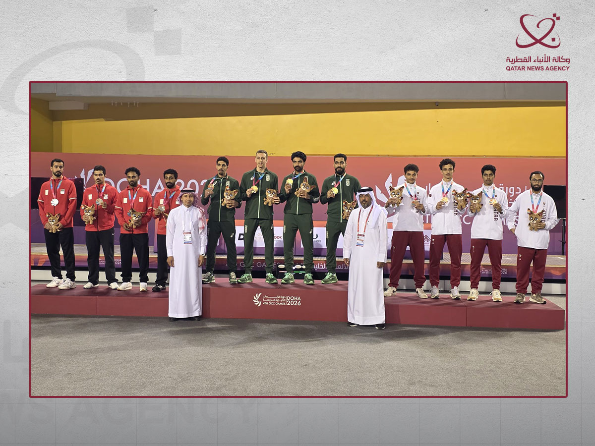 قطر تتصدر دورة الألعاب الخليجية الرابعة في الدوحة برصيد 82 ميدالية