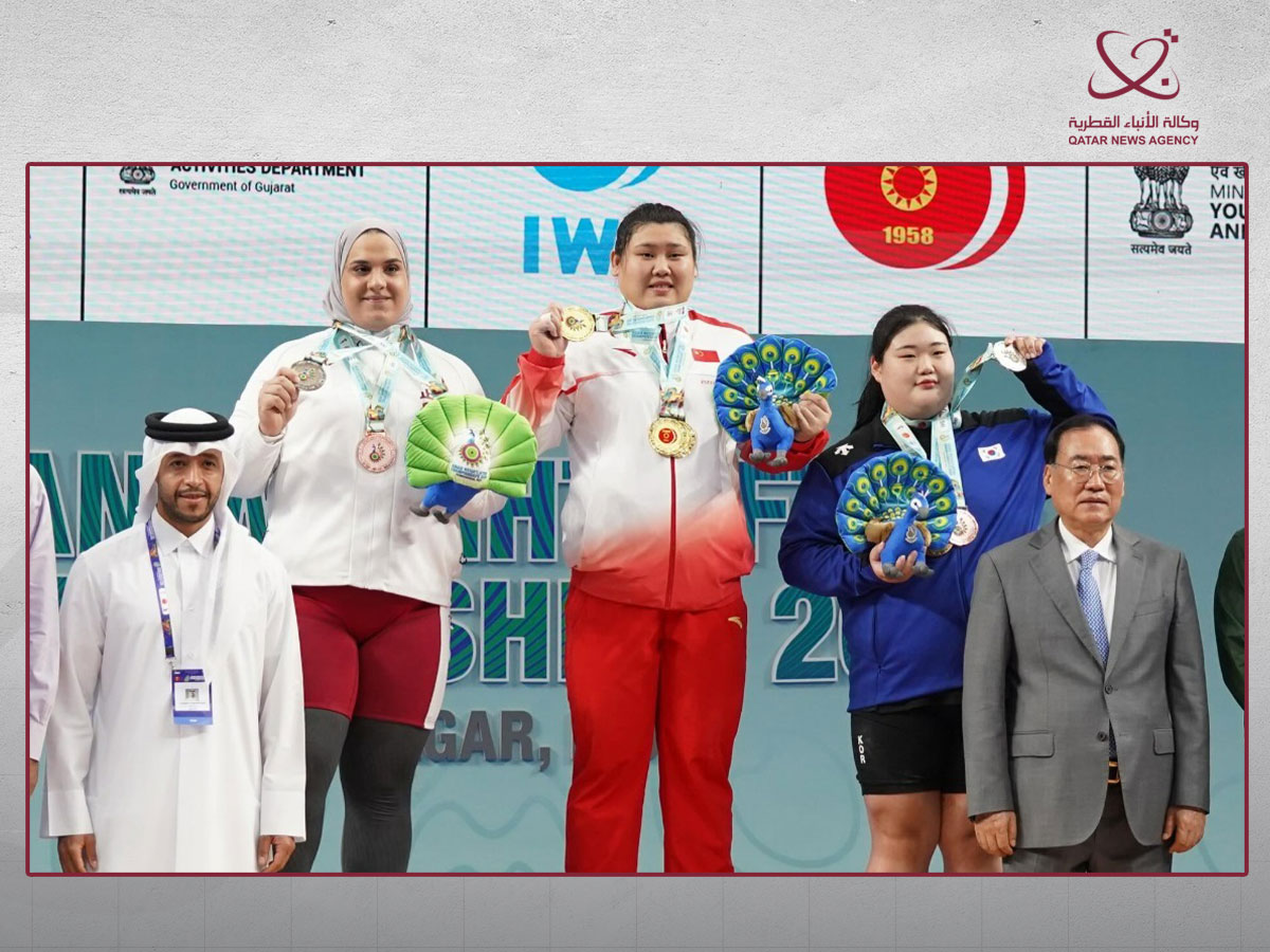 Wessal Yakhlef shines at Asian Weightlifting Championships, securing three medals