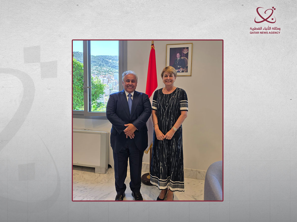 قطر وموناكو تؤكدان تعزيز العلاقات الثنائية