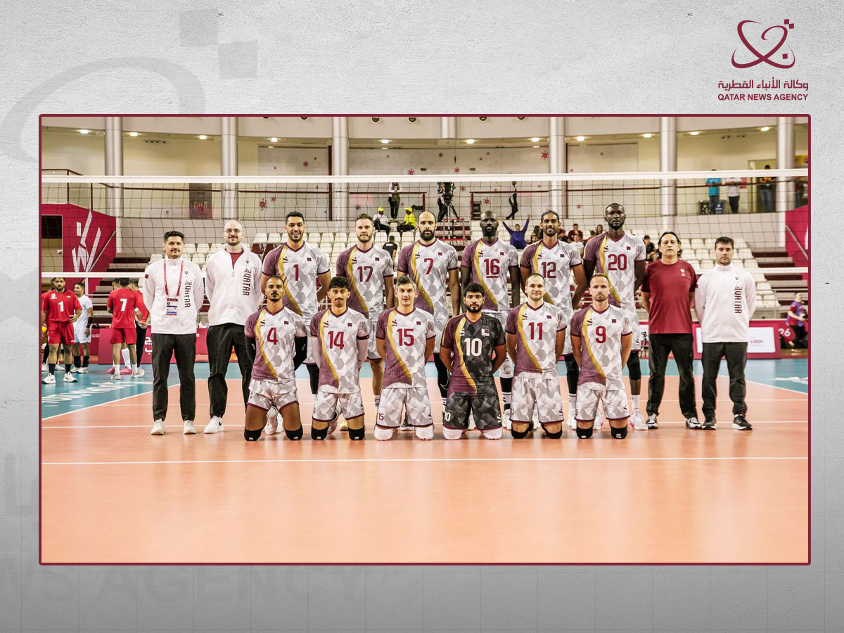 منتخب قطر للكرة الطائرة يبدأ مشواره في كأس آسيا 2026 بمواجهة عمان