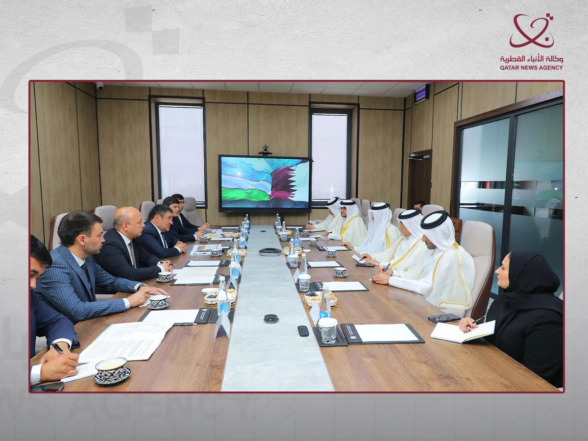 قطر وأوزبكستان تبحثان تعزيز التعاون والشراكات الاستراتيجية