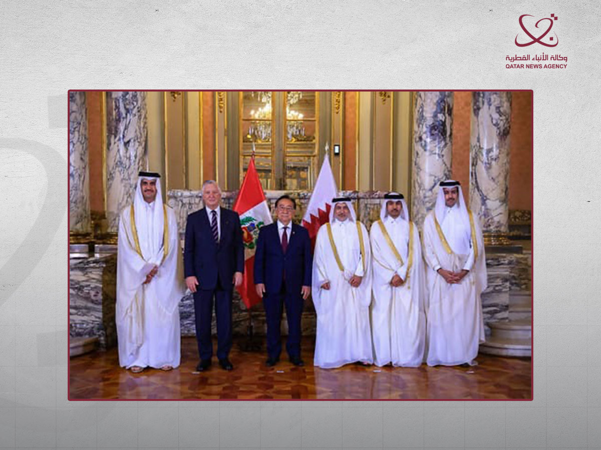 سفير قطر يقدم أوراق اعتماده للرئيس البيروفي المؤقت في ليما ويعزز العلاقات الثنائية