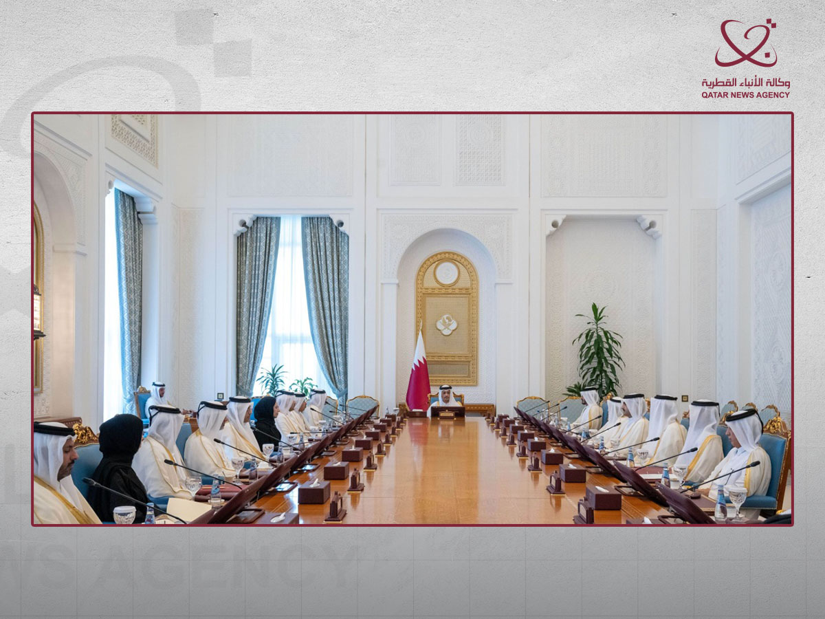 مجلس الوزراء القطري يناقش الهجمات الإيرانية ويوافق على قوانين واستراتيجيات جديدة